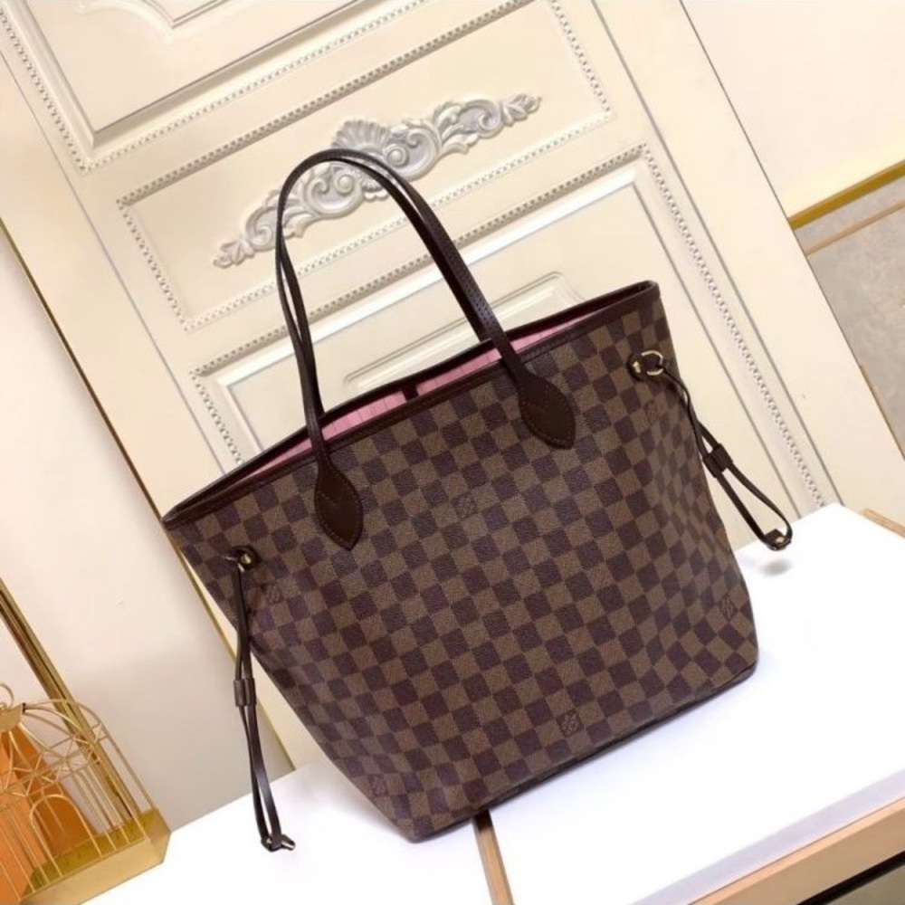 Louis Vuitton 2026 Bags Neverfull Damier Ebene Canvas MM totes - Picture 5 of 5